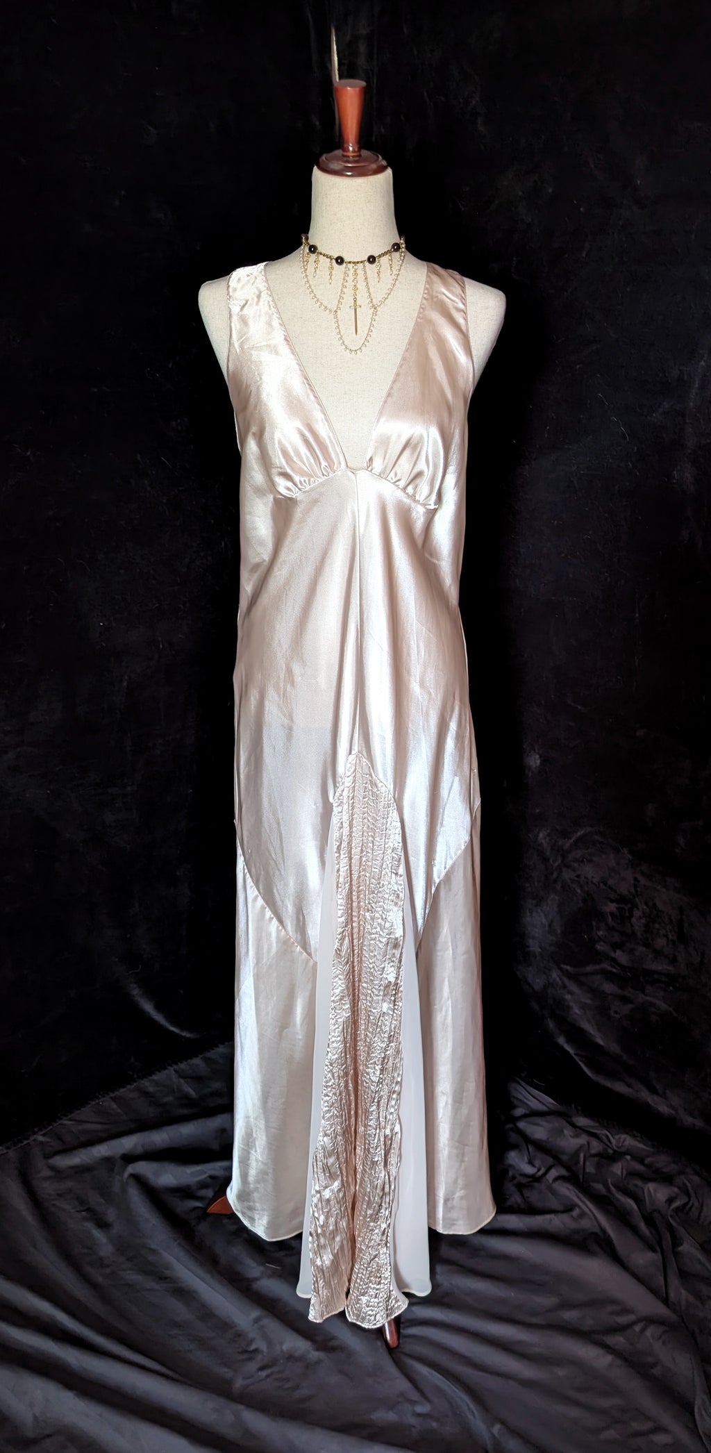 1990's Pink Candlelight Vintage Nightgown