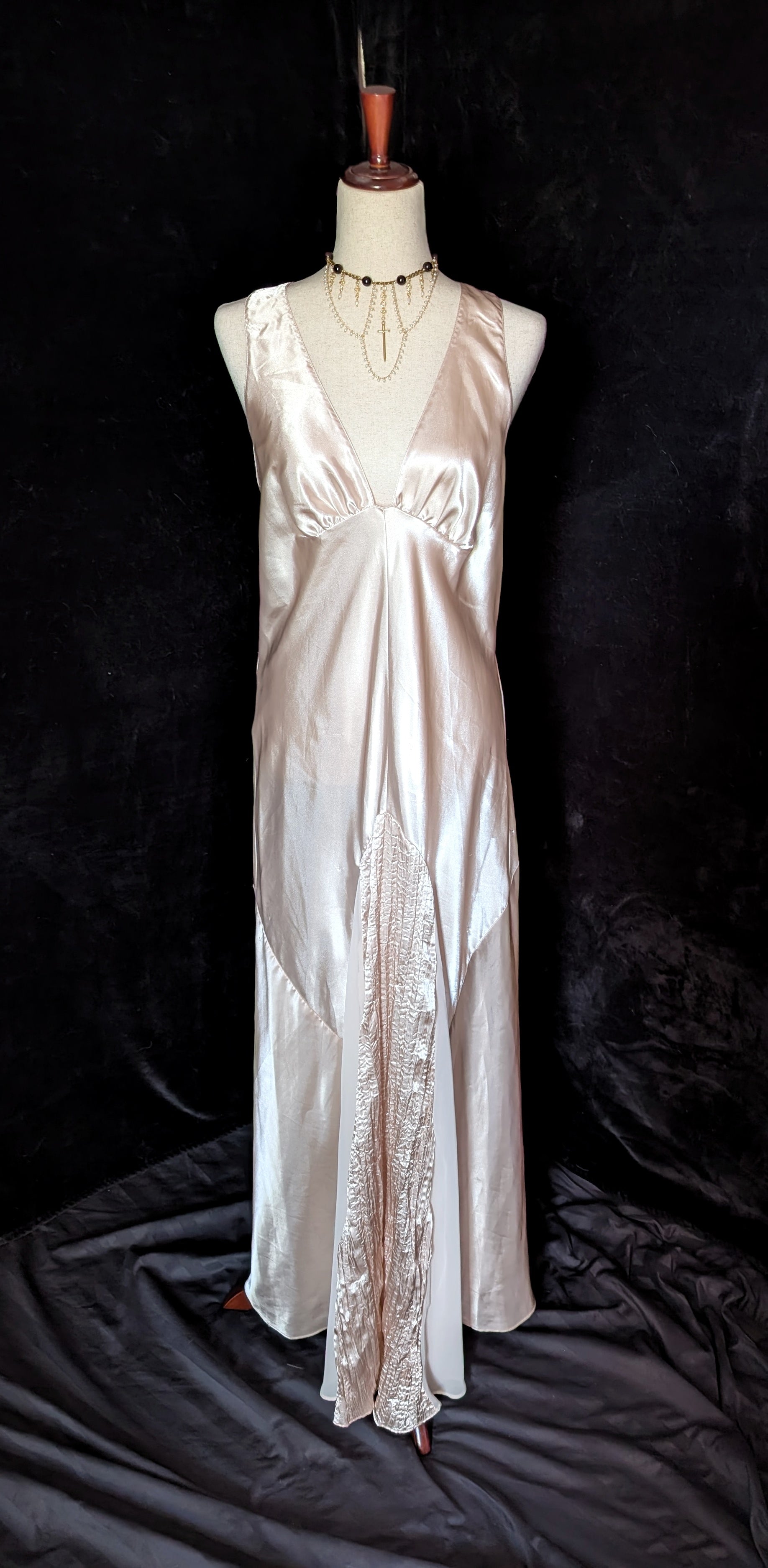 1990's Pink Candlelight Vintage Nightgown