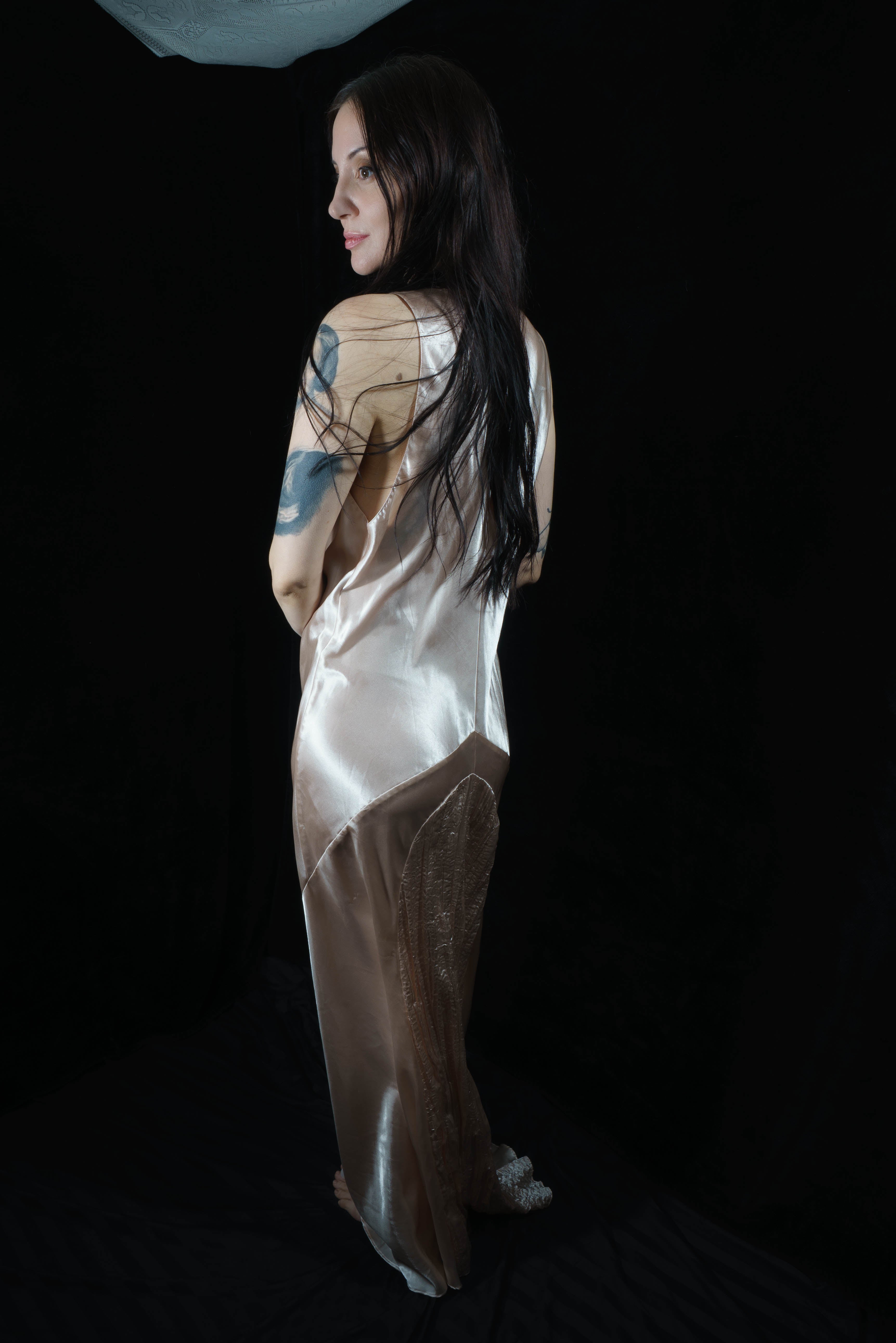 1990's Pink Candlelight Vintage Nightgown