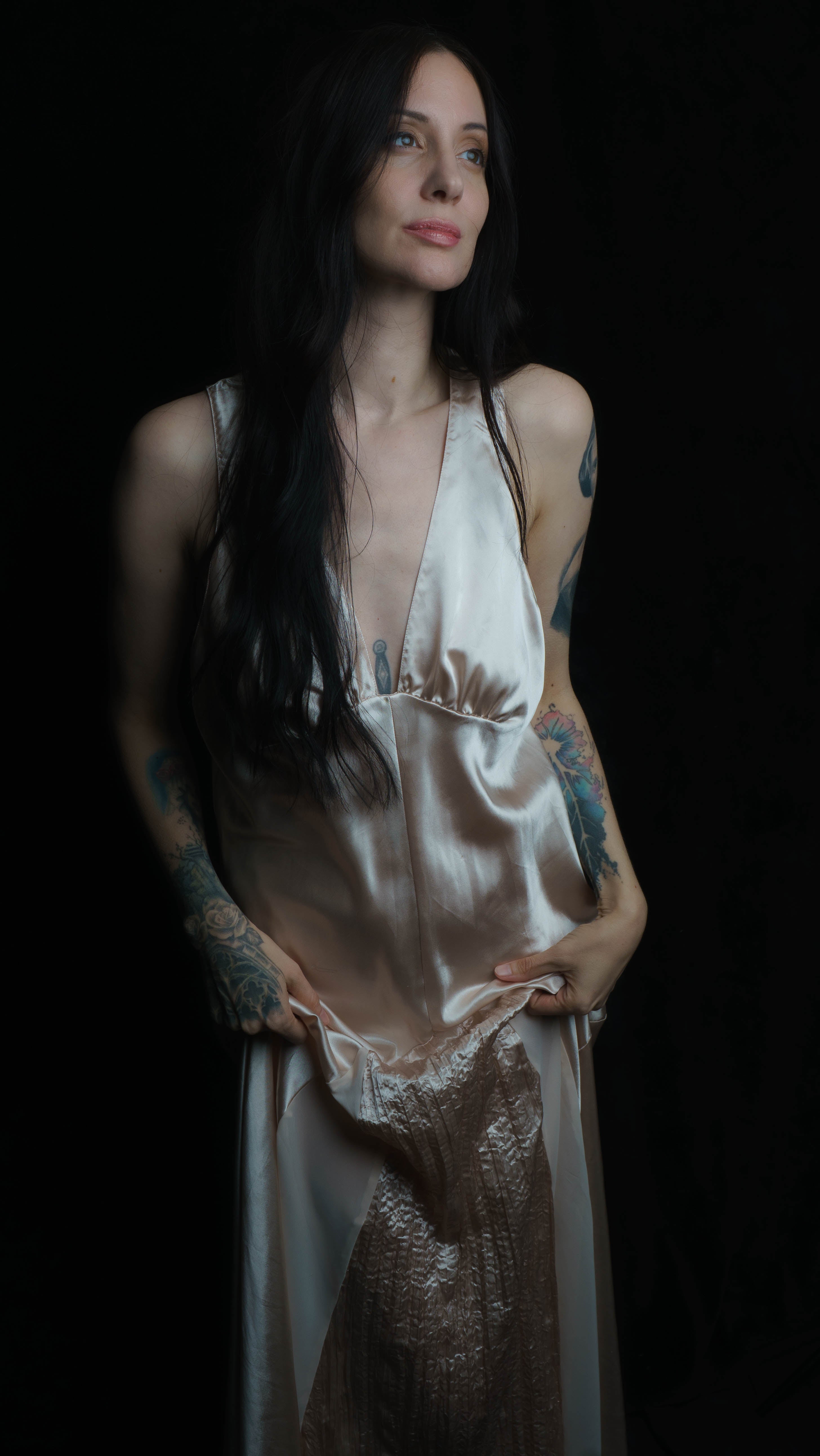 1990's Pink Candlelight Vintage Nightgown