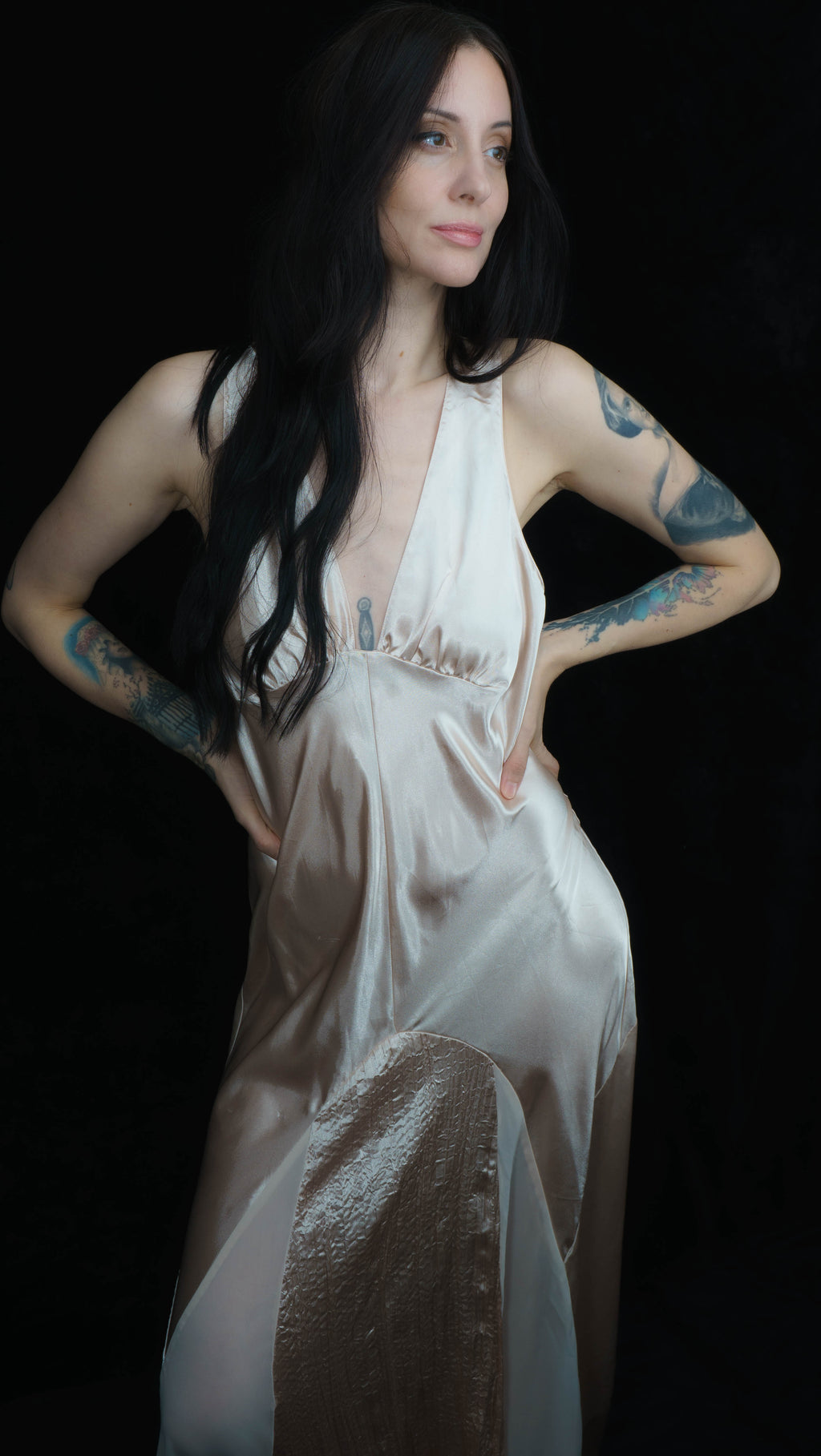 1990's Pink Candlelight Vintage Nightgown