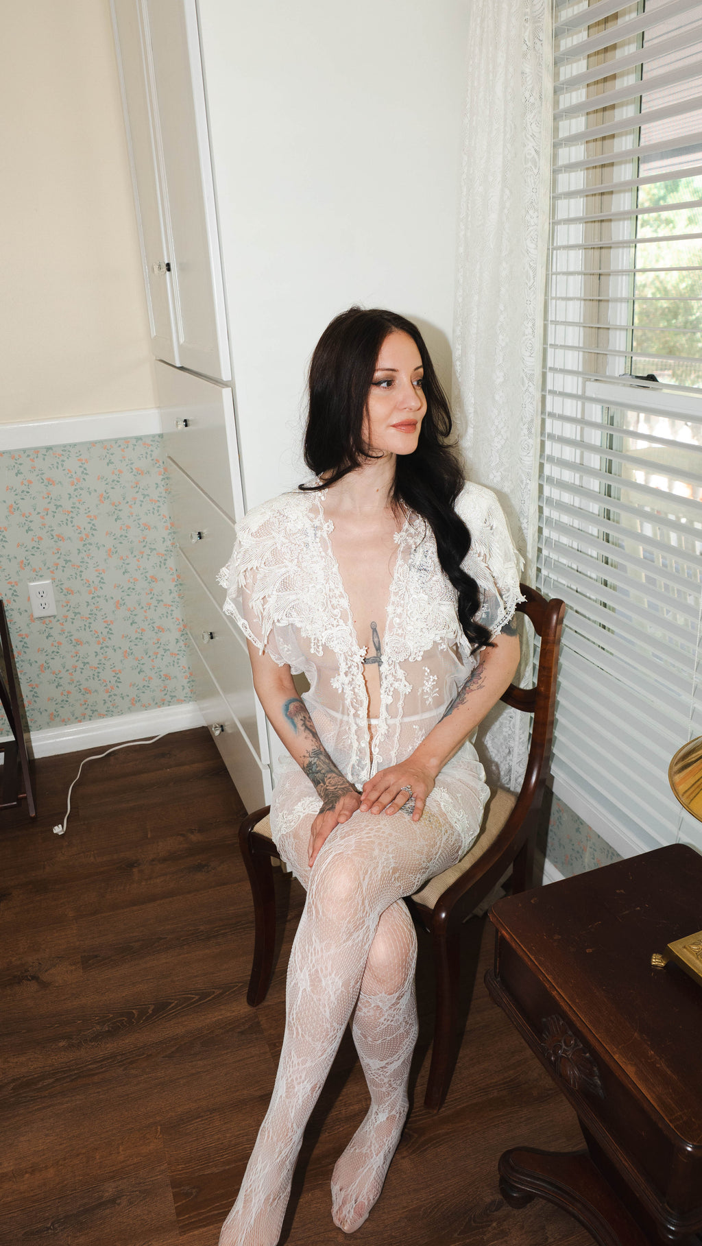 Vintage Victoria's Secret Gold Label Bridal Robe