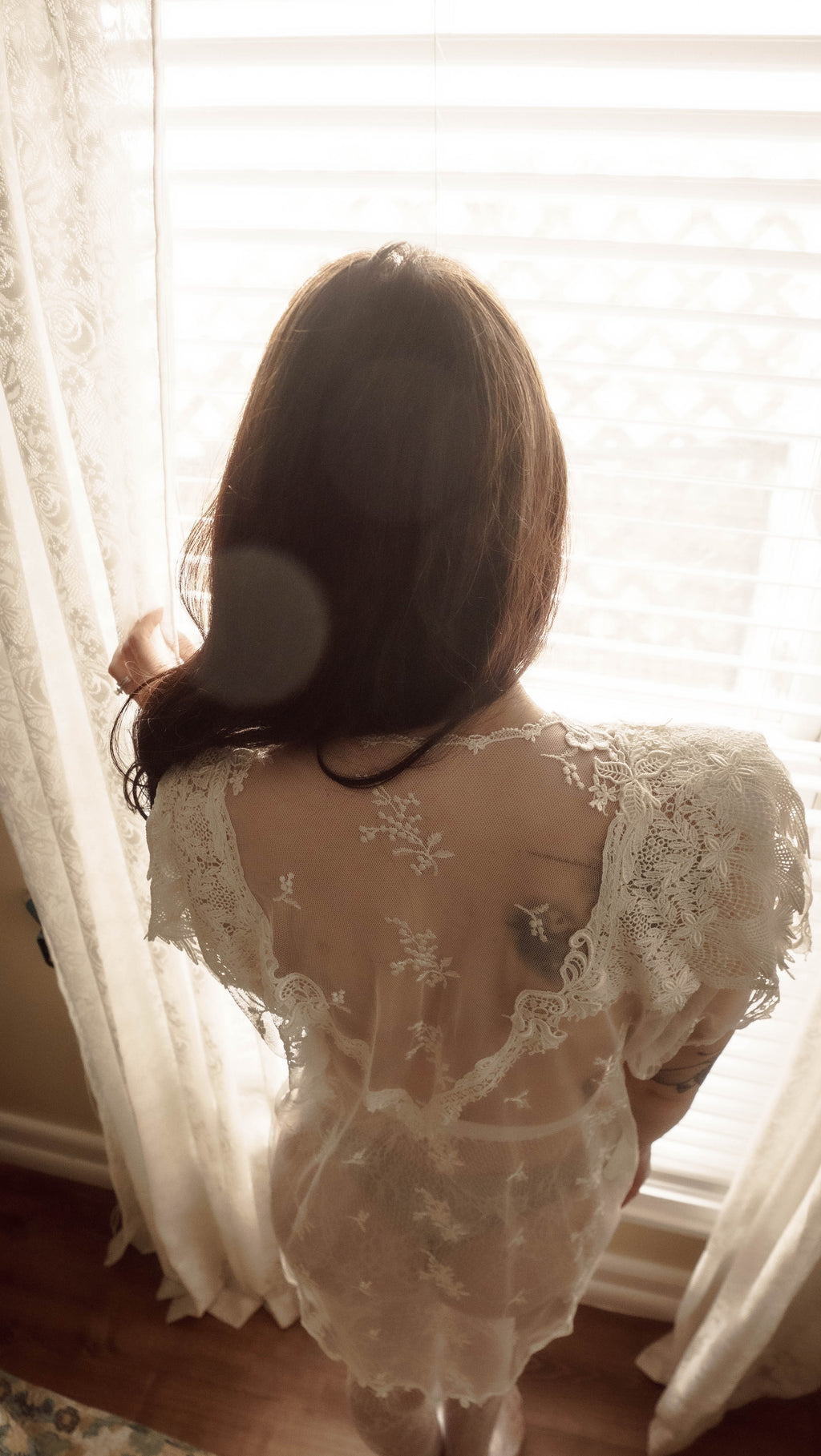Vintage Victoria's Secret Gold Label Bridal Robe